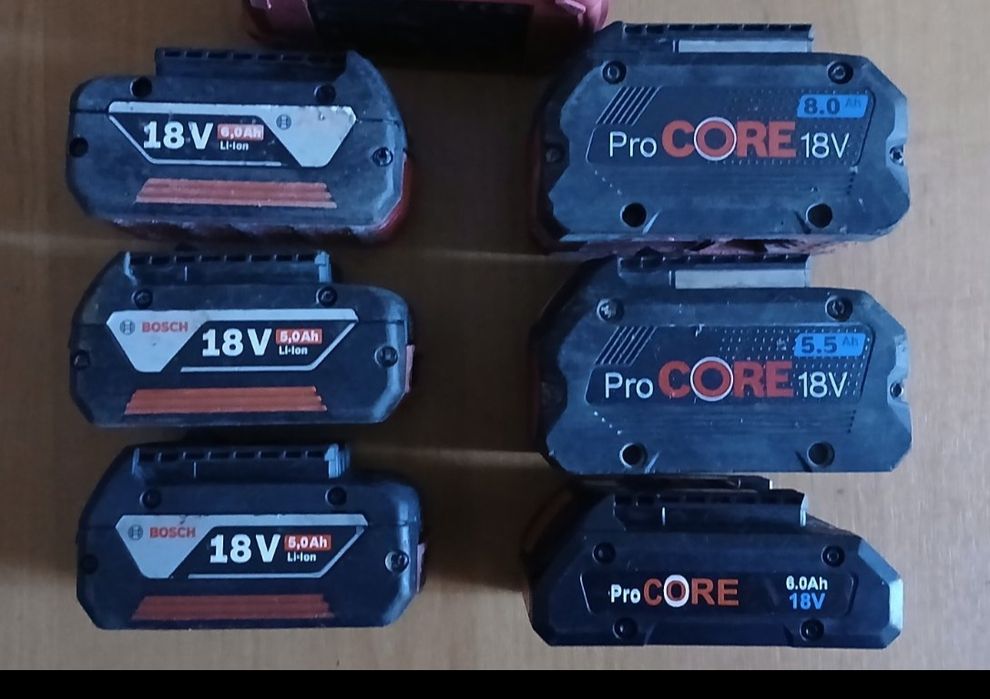 Батареї Bosch procore 5,5ah