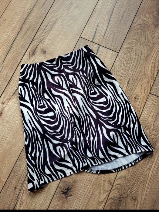 Spódnica zebra mini guziki Belluci xs