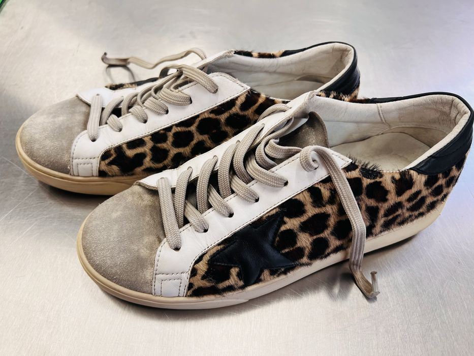 Леопардовые кеды Rone star sneakers