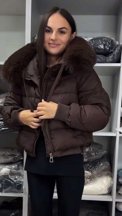 Куртка шоколад демісезон