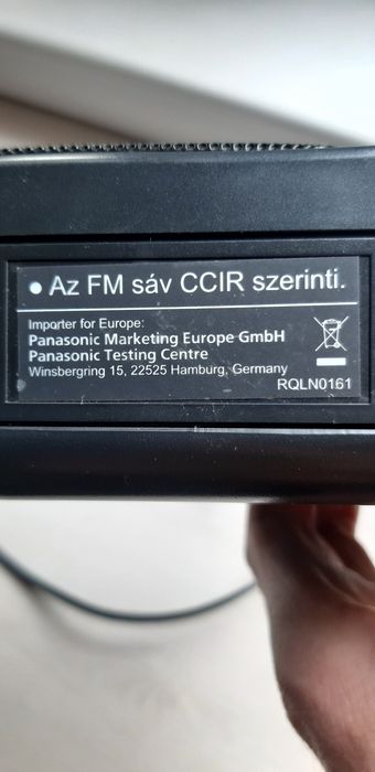 Radio Panasonic.