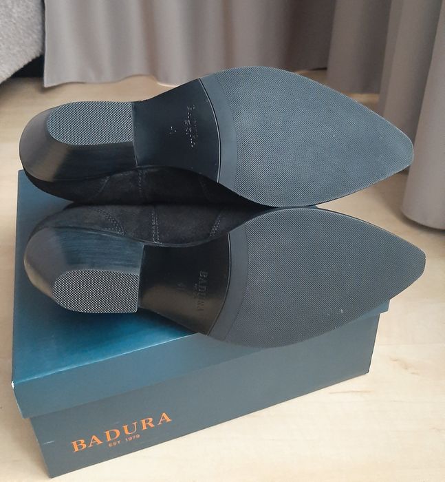 Czarne sztyblety BADURA