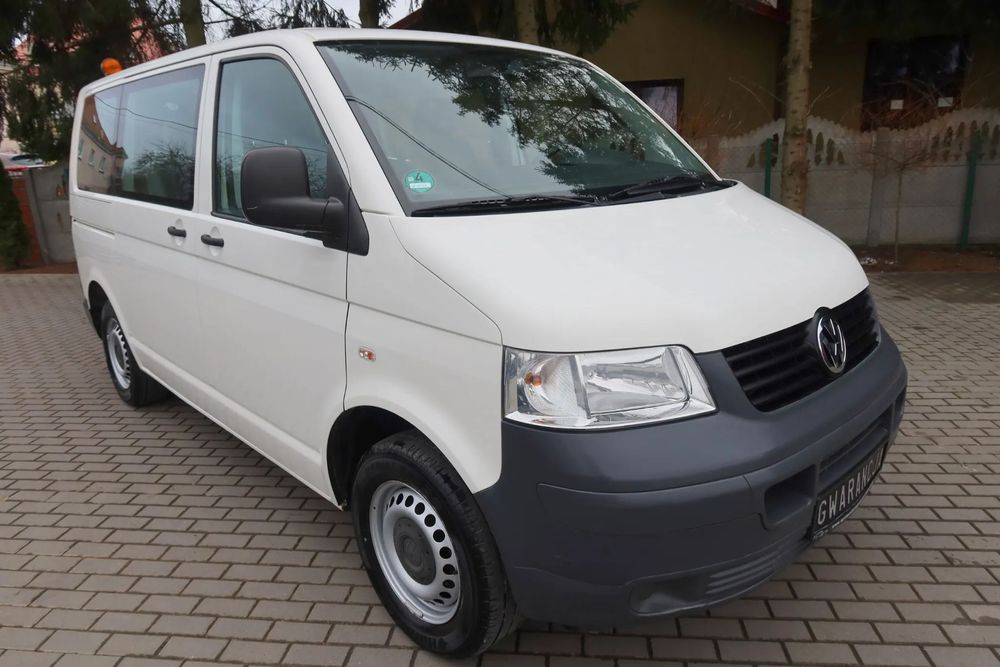 Volkswagen Transporter Zobacz Bardzo Zadbane T5 1.9TDI 102KM*FABRYCZNIE BEZ DPF*9 osób*Niemcy