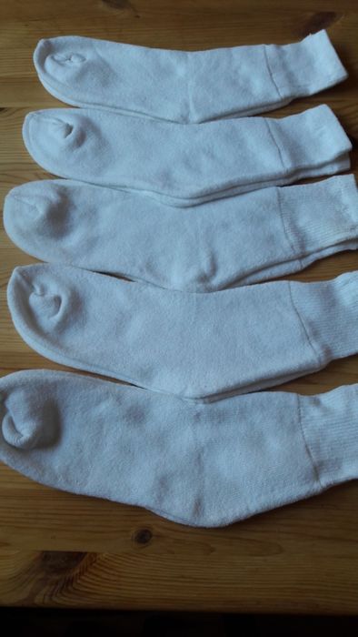5 par nowych skarpet frotte