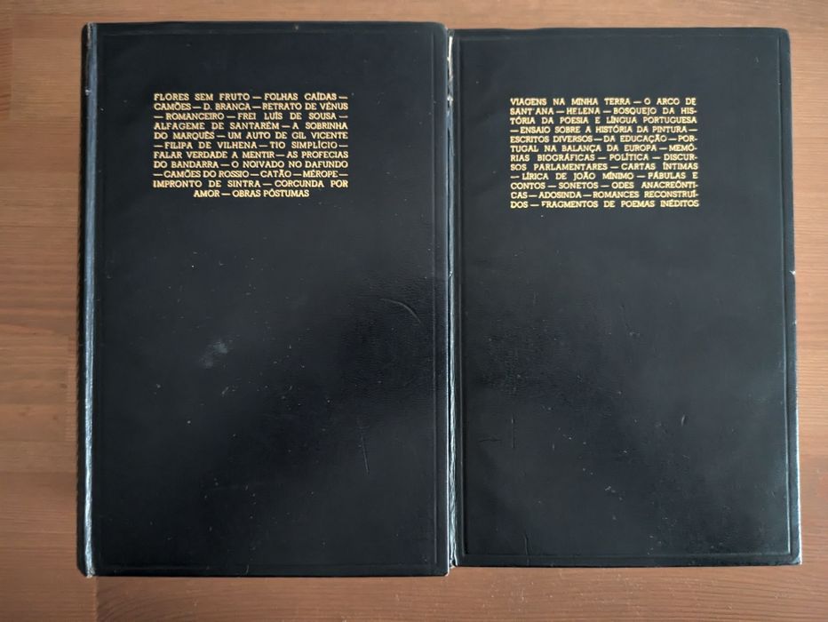 Obras Almeida Garrett - Lello e Irmão "Biblia" 1963