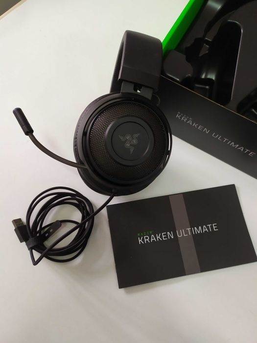 Auscultadores Razer Kraken Ultimate Gaming, impecável, por apenas: