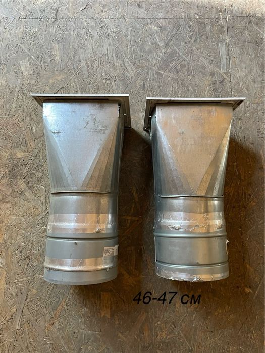 Оцинковані вентиляційні труби фасонні, повітропровід Вентс