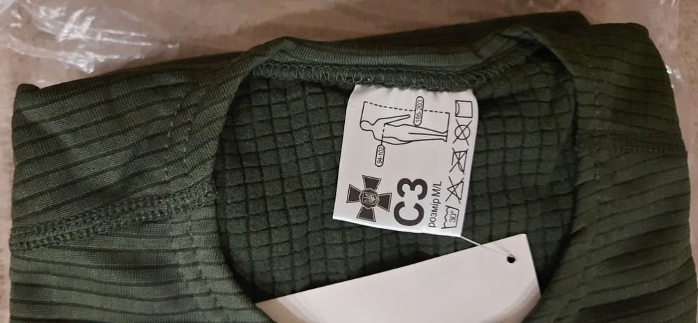 Термобілизна тактична олива в клітинку