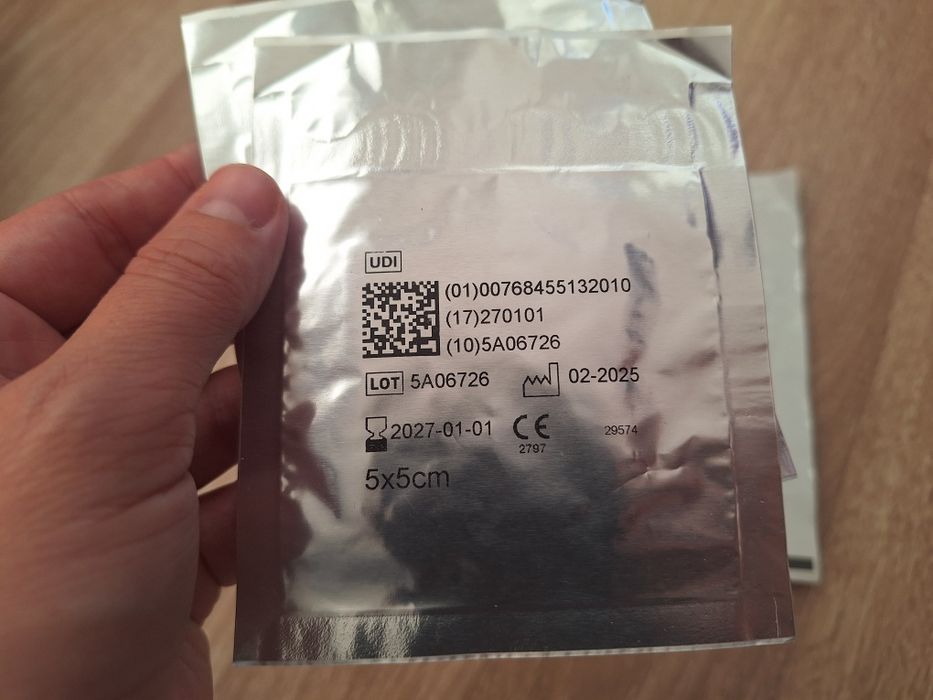 3 sztuki opatrunek Aquacel Extra ag+ convatec