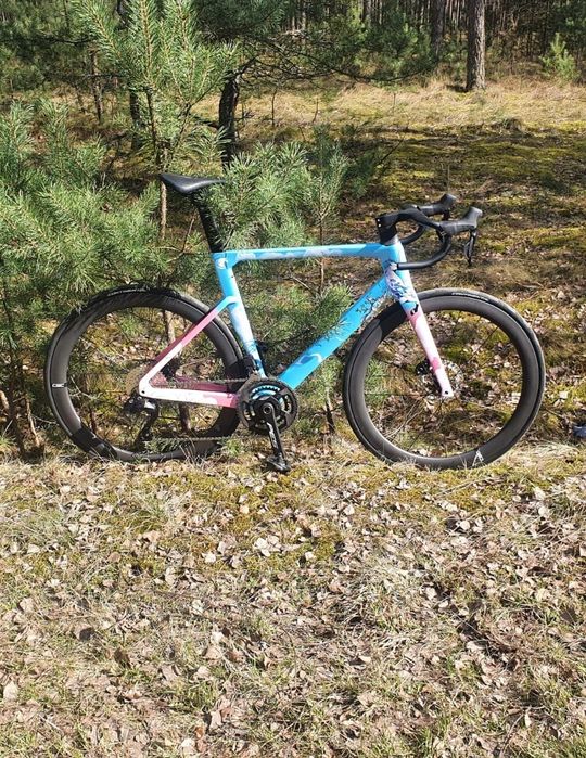 Rower szosowy karbon Ican Bikes A9 | Shimano 105 Di2 | NOWY | un