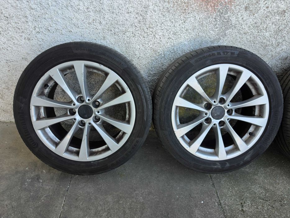 Jantes originais BMW 17" 5x120 com Pneus 225.50.17 + 235.45.17