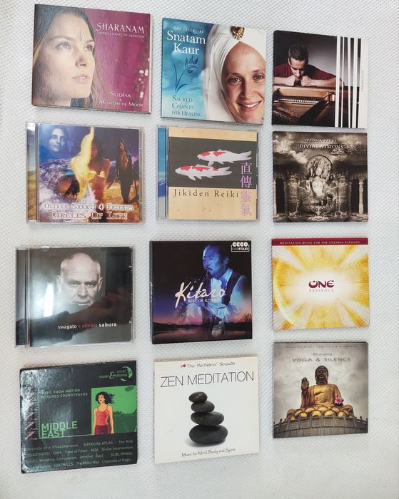 Músicas de meditação 7€ todos os CDs (Portes Grátis)