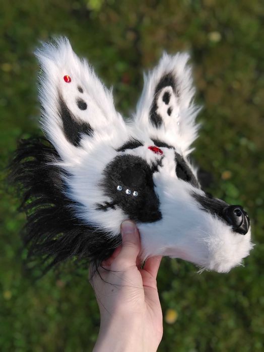 Maska wilka, Wolf mask, Therian mask, Halloween