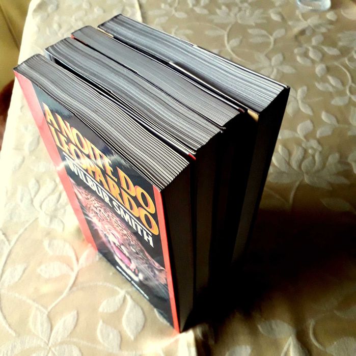 Wilbur Smith - Livros diversos - Ed. Difusão Cultural (1989/1991)