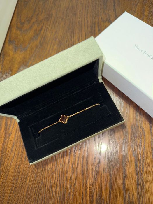 Van Cleef браслет золотр/срібло