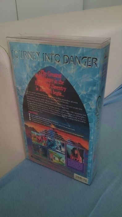 LOT 3 BOXES JEUX AMIGA 500 : EPIC + KING'S QUEST VI + DRAKKHEN - Vintage, état Correct