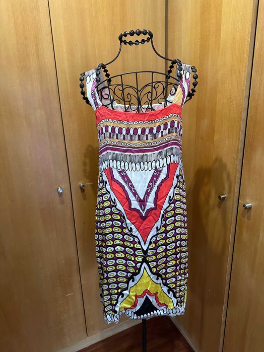 Vestido Estampado Roberto Verino – Tamanho XL