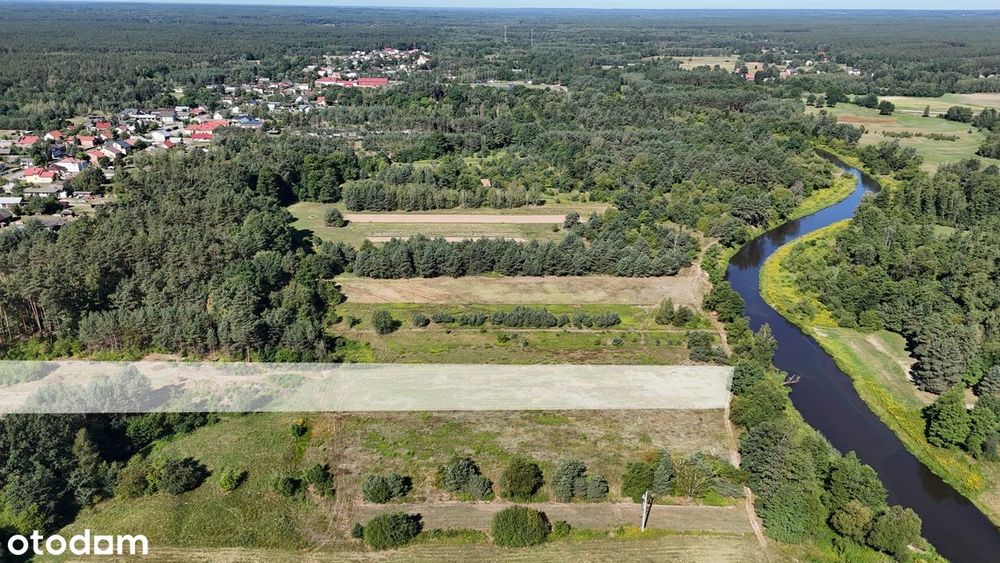 Działka nad rzeką Tanew I Harasiuki - Widok 3