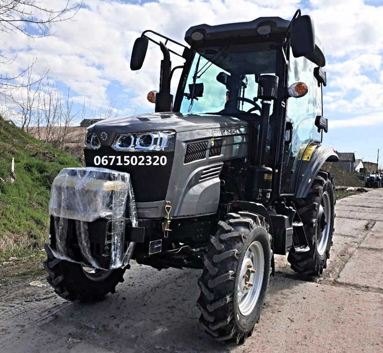 Мінітрактор Скаут ТY-404С Реверс ГУР Дводискове Рівна підлога Доставка