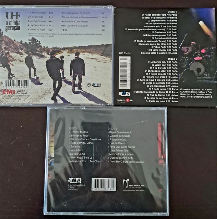 Pack Livros + Cds UHF