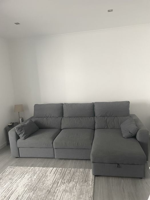 Sofá Cama IKEA Eskilstuna Cinza