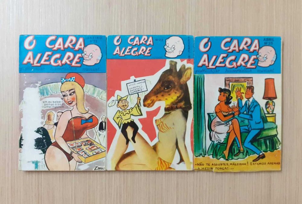 Revistas O Cara Alegre (BD humorística)