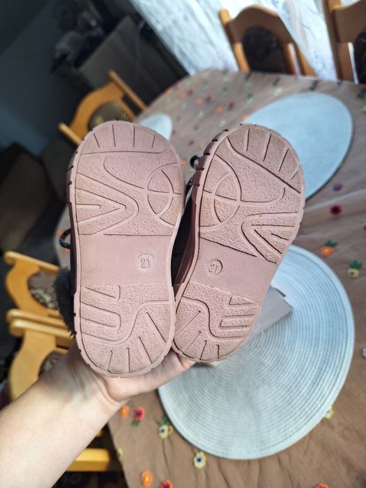 Botki kozaki ocieplane dziecięce Nelli Blu