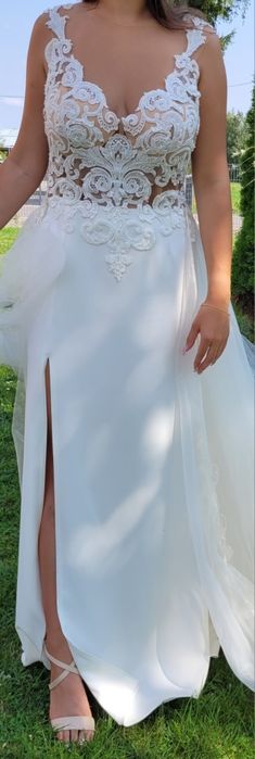 Suknia ślubna + welon