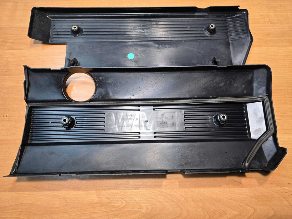 BMW E46 E39 E60 E53 E83 Osłona Pokrywa Silnika Górna M54 KOMPLET