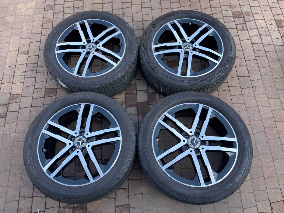 4154. Alufelgi 19" oryginalne Mercedes W206 All-Terrain CLS koła letnie 245/40/19 2025r 7.5mm