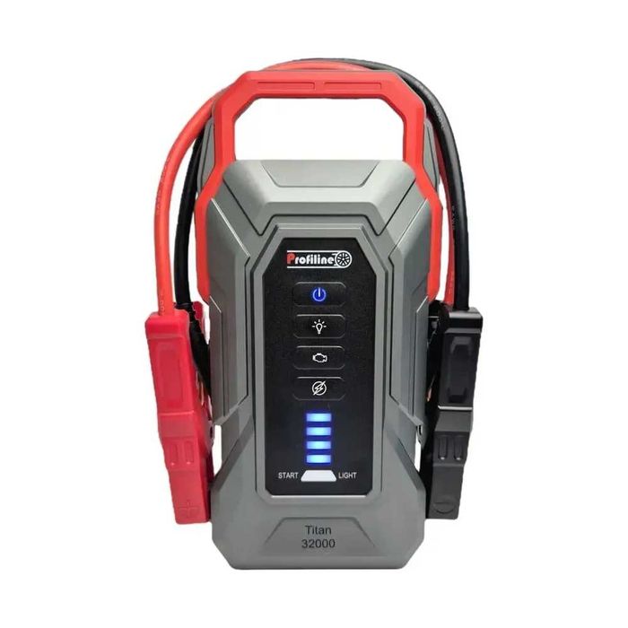 Пуско-зарядний пристрій Titan 32000мАч, 4000А, 12В пускач бустер авто