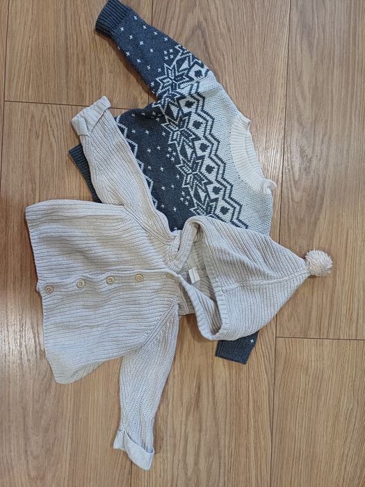 Zestaw ciuchów hm body bluzy getry
