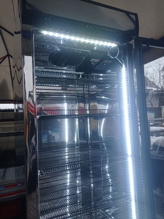 Холодильник Prime нержавейка 810 л