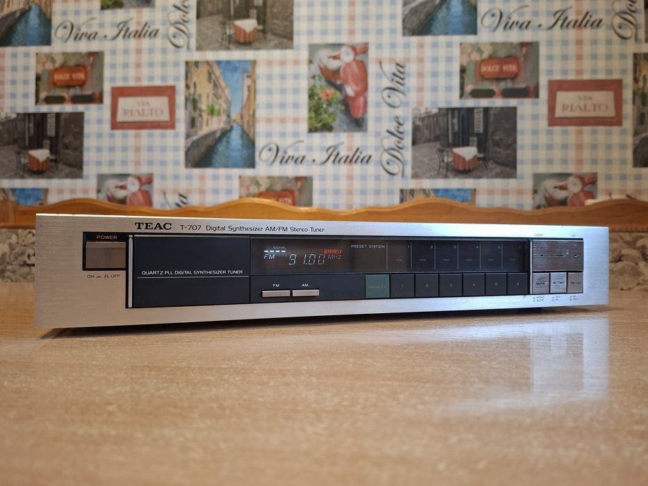 Ультратонкий японский тюнер Teac T-707,АССОРТИМЕНТ,гарантия!