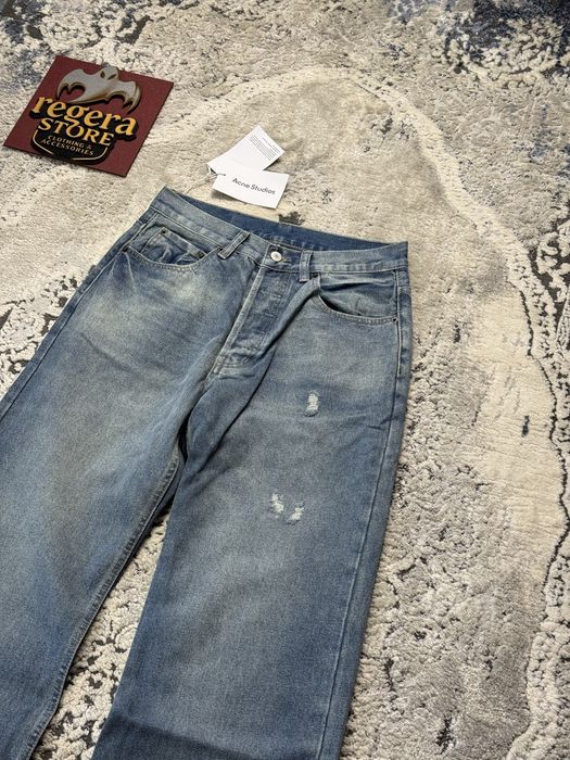 Джинси Acne Studios 2021 Regular Fit Bootcut | акне студіос штани кльош flared jeans denim стрітвір Archive архів вінтаж Y2K денім