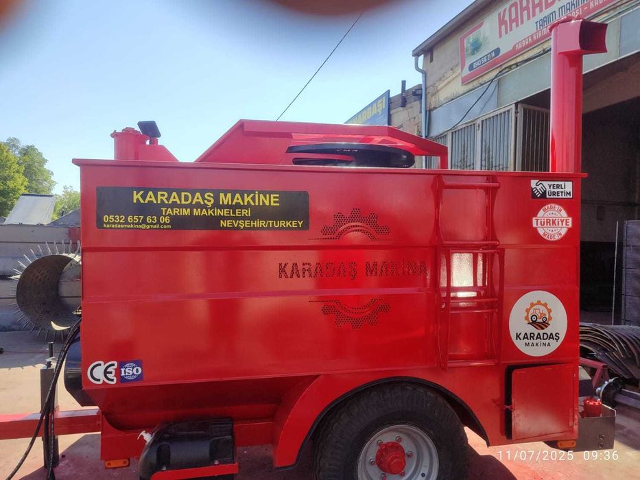 Нова модель KARADAS TR-9001   Гарбузовий комбайн для збирання гарбуза