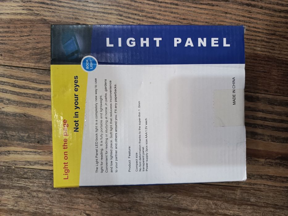 Lampa LED do czytania