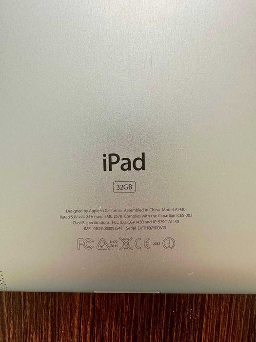 iPad a1430 32gb (3 generacja)