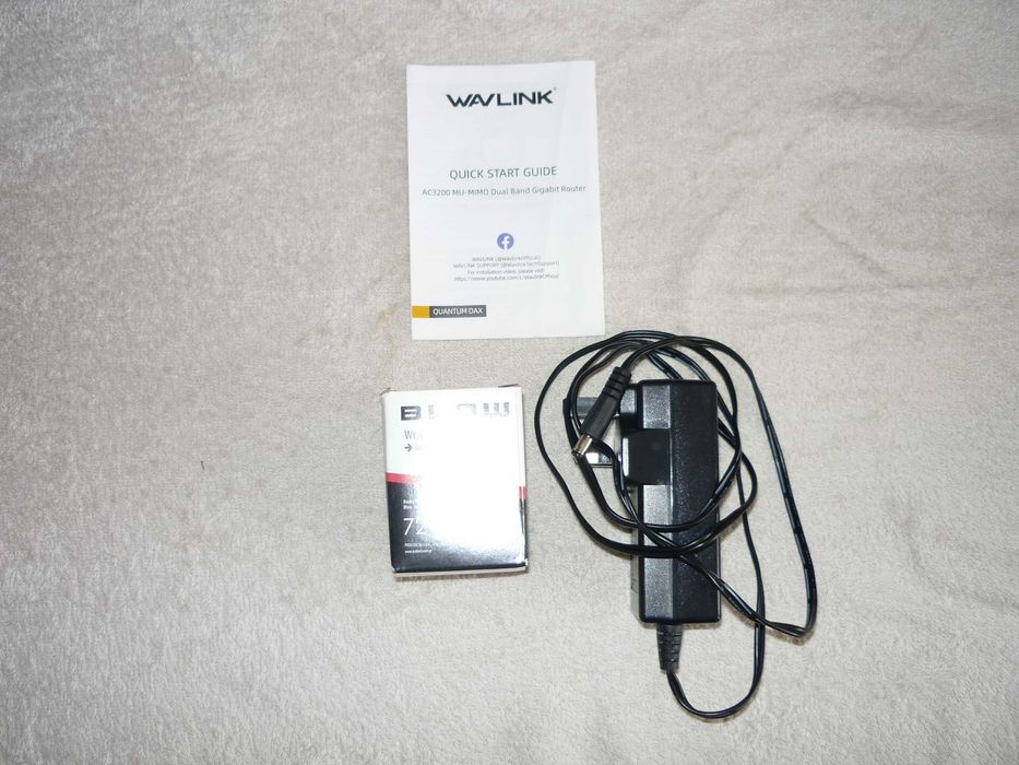 Router wi-fi dwupasmowy gigabitowy Wavlink AC 3200 MU-MIMO