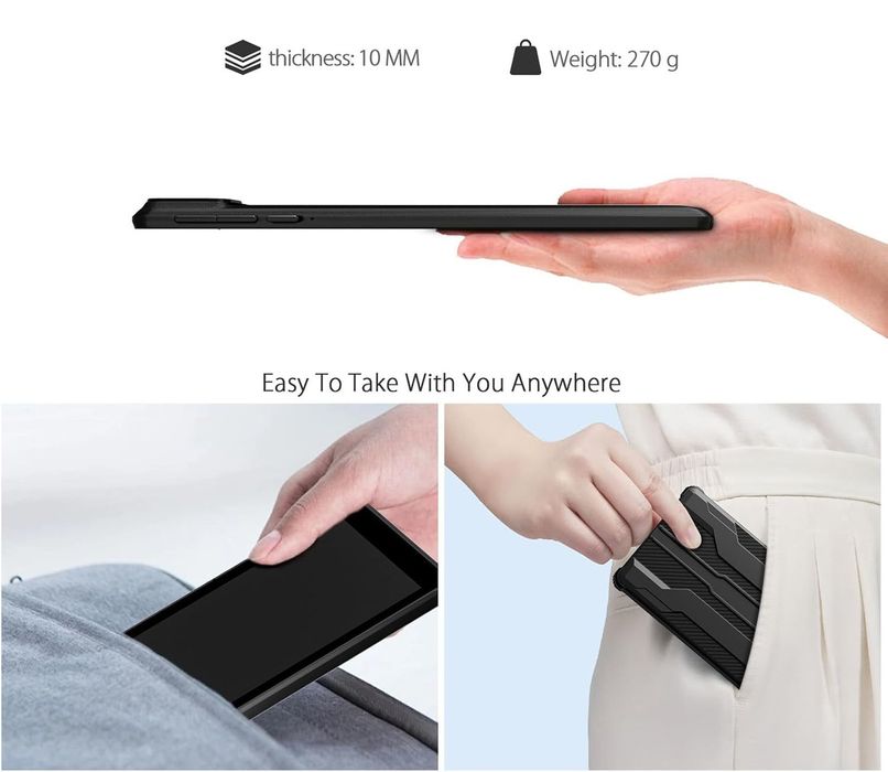 PRITOM Tab 7 Pro 3/64GB Протиударний чохол, Android 14, 3500mAh, 7" 8