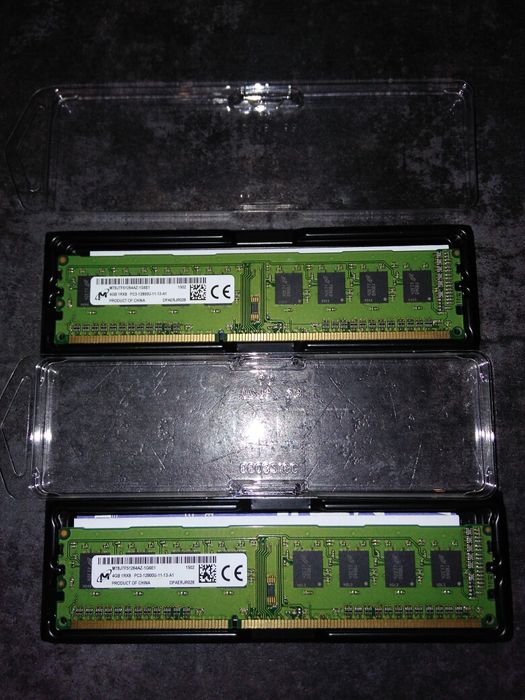 Pamięć RAM 4GB 1RX8 PC3 - 12800 - 11 - 13-A1