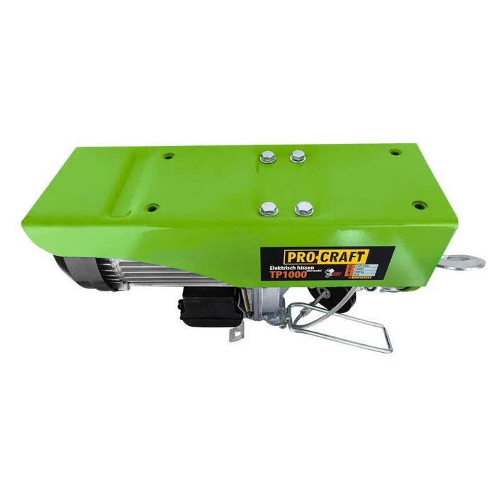 Лебідка Тельфер Підйомник Procraft TP1000  1000кг трос 20м