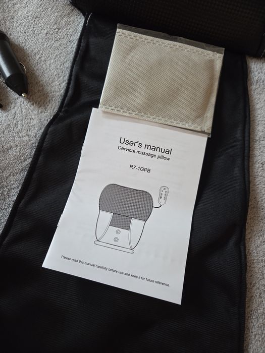 Масажер для шиї, попереку, спини