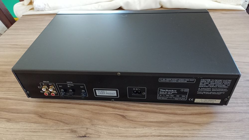 Technics SJ-MD100 Minidisc