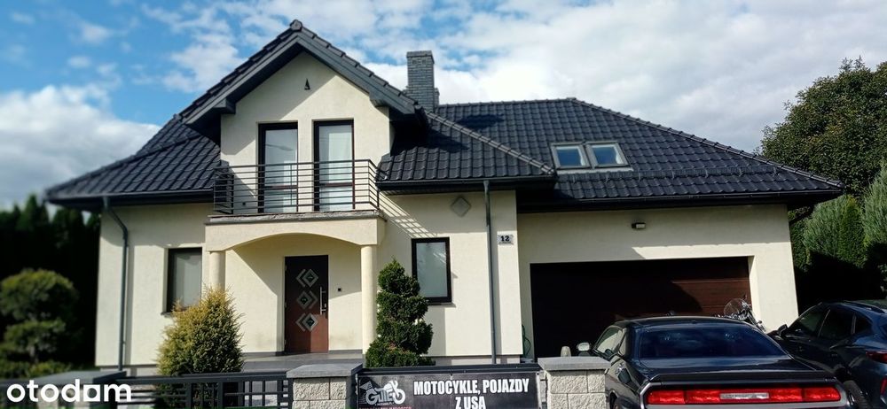 Nowoczesny dom 188 m2 z ogrodem, tarasem i garażem dwu-stanowiskowym