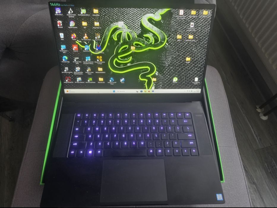 Laptop RAZER  BLADE – klasa premium | i7-8750H | GTX 1070 | 144 Hz | I