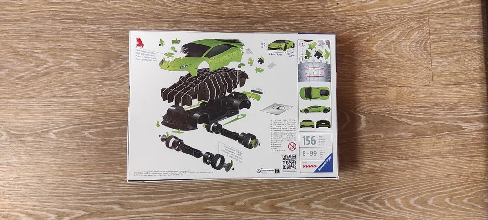 3D Пазл Lamborghini Ravensburger
