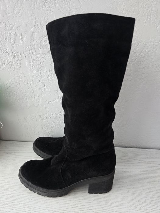 Сапожки замша 39 розмір