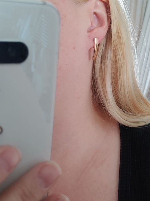 Сережки золото 585 проби нові