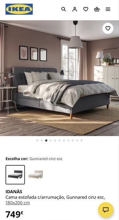 Cama Ikea IDANÄS